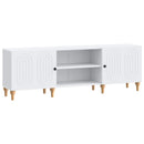 TV-skab Hvid 150 x 31 x 50 cm Konstrueret træ
