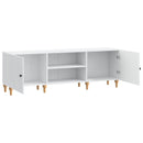 TV-skab Hvid 150 x 31 x 50 cm Konstrueret træ