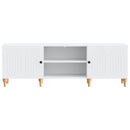 TV-skab Hvid 150 x 31 x 50 cm Konstrueret træ