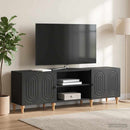 TV-skab Sort 150 x 31 x 50 cm Konstrueret træ