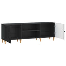 TV-skab Sort 150 x 31 x 50 cm Konstrueret træ