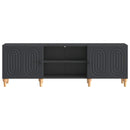 TV-skab Sort 150 x 31 x 50 cm Konstrueret træ