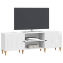 TV-skab Hvid højglans 150 x 31 x 50 cm Konstrueret træ