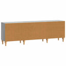 TV-skab Grå sonoma-eg 150 x 31 x 50 cm Konstrueret træ