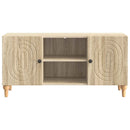 TV-skab Sonoma-eg 102 x 34,5 x 50 cm Konstrueret træ