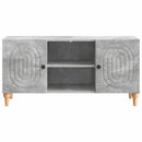 TV-skab Betongrå 102 x 34,5 x 50 cm Konstrueret træ