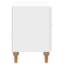TV-skab Hvid højglans 102 x 34,5 x 50 cm Konstrueret træ