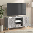 TV-skab Grå sonoma-eg 102 x 34,5 x 50 cm Konstrueret træ