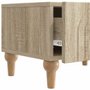 TV-skab med skuffe Sonoma-eg 147 x 34,5 x 30 cm Konstrueret træ