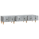 TV-skab Grå sonoma-eg 147 x 34,5 x 30 cm Konstrueret træ