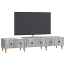 TV-skab Grå sonoma-eg 147 x 34,5 x 30 cm Konstrueret træ