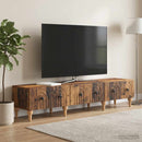 TV-skab Gammelt træ 147 x 34,5 x 30 cm Konstrueret træ