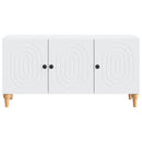 TV-skab Hvid 99 x 34,5 x 50 cm Konstrueret træ