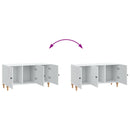 TV-skab Hvid 99 x 34,5 x 50 cm Konstrueret træ