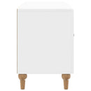 TV-skab Hvid højglans 99 x 34,5 x 50 cm Konstrueret træ