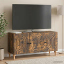 TV-skab Røget eg 99 x 34,5 x 50 cm Konstrueret træ