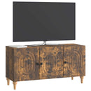 TV-skab Røget eg 99 x 34,5 x 50 cm Konstrueret træ