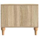 Sofabord Sonoma-eg 90 x 50 x 40 cm Konstrueret træ