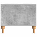 Sofabord Betongrå 90 x 50 x 40 cm Konstrueret træ