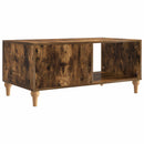 Sofabord Røget eg 90 x 50 x 40 cm Konstrueret træ