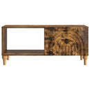 Sofabord Røget eg 90 x 50 x 40 cm Konstrueret træ
