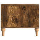 Sofabord Røget eg 90 x 50 x 40 cm Konstrueret træ