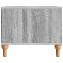 Sofabord Grå sonoma-eg 90 x 50 x 40 cm Konstrueret træ