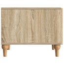 Sofabord med skuffe Sonoma-eg 49 x 50 x 40 cm Konstrueret træ