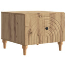 Sofabord med skuffe Artisan-eg 49 x 50 x 40 cm Konstrueret træ