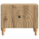 Sofabord med skuffe Artisan-eg 49 x 50 x 40 cm Konstrueret træ