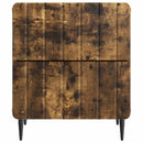Natskab 2 pcs Røget eg 43 x 34,5 x 49,5 cm Konstrueret træ