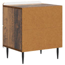 Natskab 2 pcs Gammelt træ 43 x 34,5 x 49,5 cm Konstrueret træ