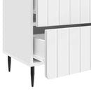 Natskab Hvid højglans 62 x 34,5 x 49,5 cm Konstrueret træ