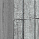 Natskab Grå sonoma-eg 62 x 34,5 x 49,5 cm Konstrueret træ