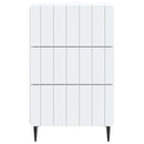 Natskab med skuffe Hvid 43x 41 x 68 cm Konstrueret træ