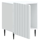 Natskab 2 pcs Hvid 43 x 34,5 x 52 cm Konstrueret træ