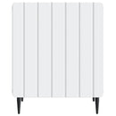 Natskab 2 pcs Hvid 43 x 34,5 x 52 cm Konstrueret træ