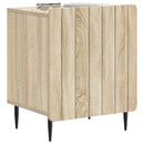 Natskab 2 pcs Sonoma-eg 43 x 34,5 x 52 cm Konstrueret træ