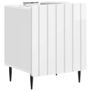 Natskab 2 pcs Hvid højglans 43 x 34,5 x 52 cm Konstrueret træ