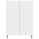 Sideboard Hvid 66 x 34,5 x 92 cm Konstrueret træ