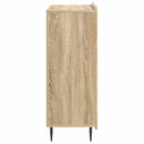 Sideboard Sonoma-eg 66 x 34,5 x 92 cm Konstrueret træ