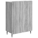 Sideboard Grå sonoma-eg 66 x 34,5 x 92 cm Konstrueret træ