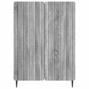 Sideboard Grå sonoma-eg 66 x 34,5 x 92 cm Konstrueret træ