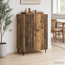 Sideboard Gammelt træ 66 x 34,5 x 92 cm Konstrueret træ