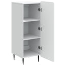 Sideboard Hvid 34,5 x 33 x 92 cm Konstrueret træ