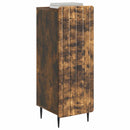 Sideboard Røget eg 34,5 x 33 x 92 cm Konstrueret træ