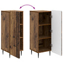 Sideboard Gammelt træ 34,5 x 33 x 92 cm Konstrueret træ