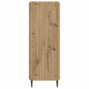 Sideboard Artisan-eg 34,5 x 33 x 92 cm Konstrueret træ