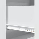 Skuffeskab Hvid 66 x 34,5 x 92 cm Konstrueret træ