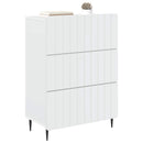 Skuffeskab Hvid 66 x 34,5 x 92 cm Konstrueret træ